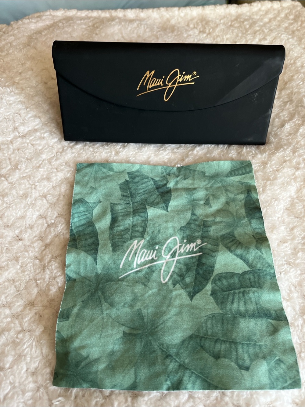 Maui Jim Longitude Black Sunglasses w/ Pink Mirrored Sunrise Lenses EUC - Picture 8 of 9